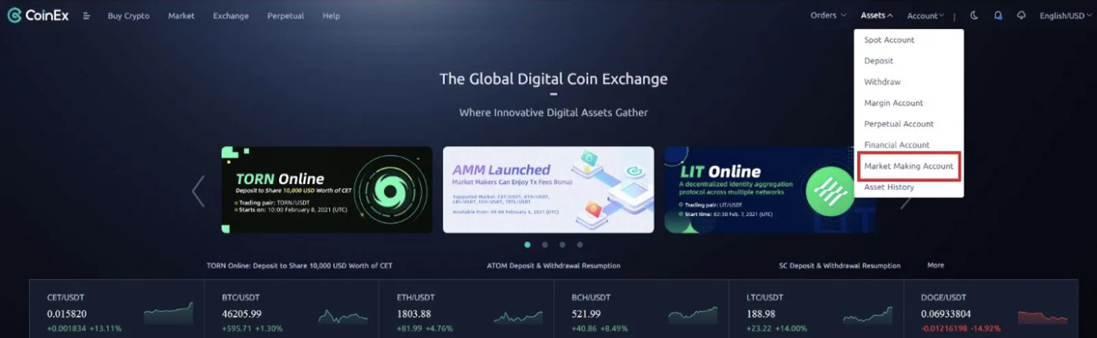 Provide Liquidity for the CoinEx AMM Market and Easily Earn Passive Income - image 2