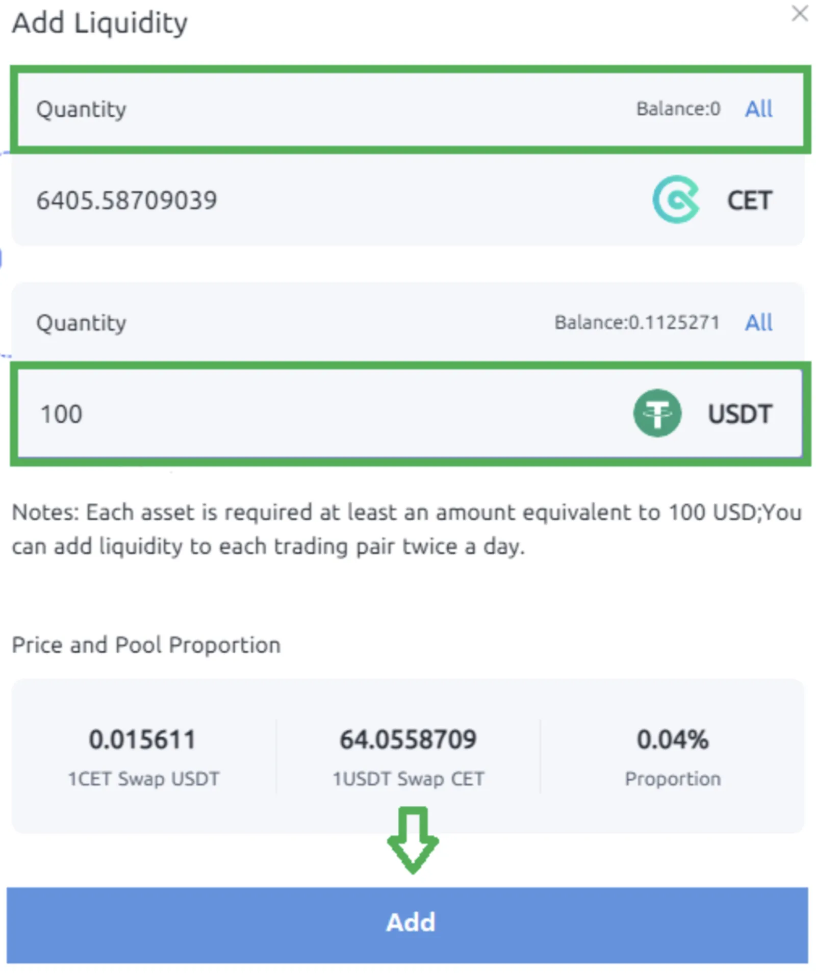 Provide Liquidity for the CoinEx AMM Market and Easily Earn Passive Income - image 5