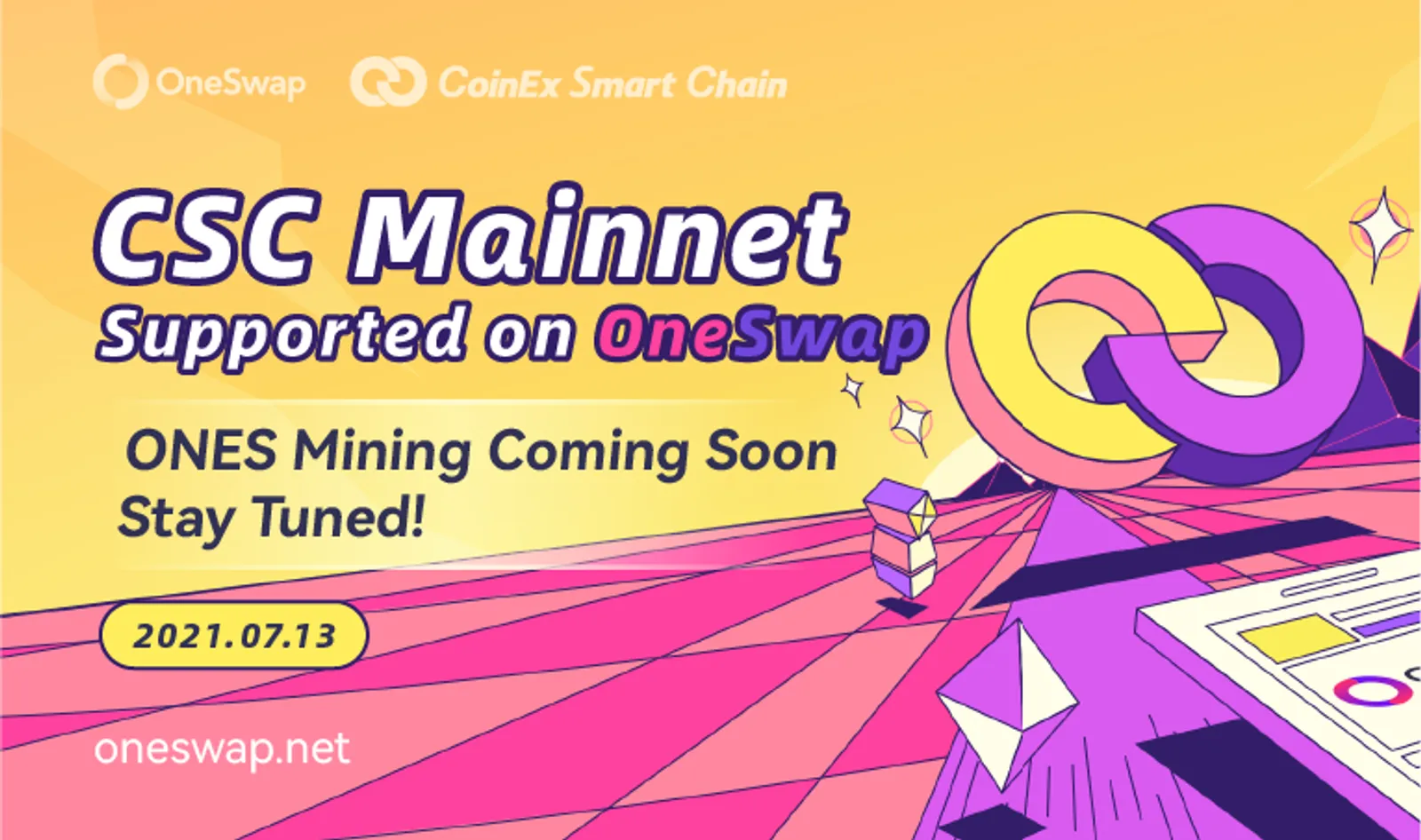 OneSwap đã được triển khai trên CoinEx Smart Chain — Mang lại nhiều lợi ích cho cả hai hệ sinh thái