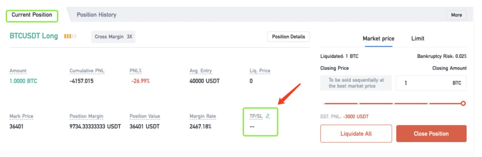 CoinEx | Hướng dẫn về Chốt lời & Cắt lỗ trong Giao dịch vĩnh viễn - image 2