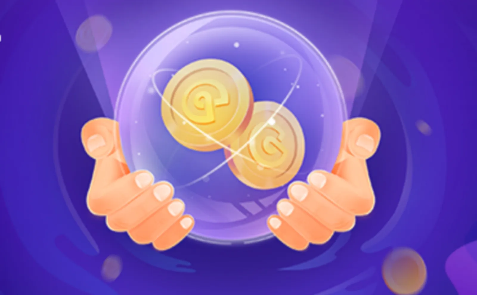 an image of a hand holding crypto coins