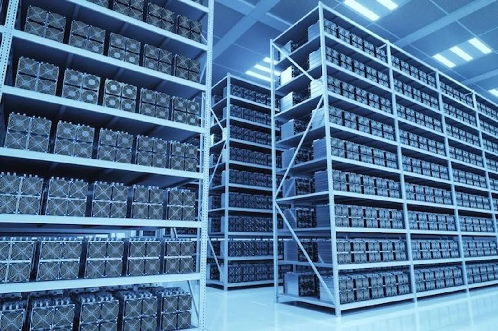 Bitcoin mining farm