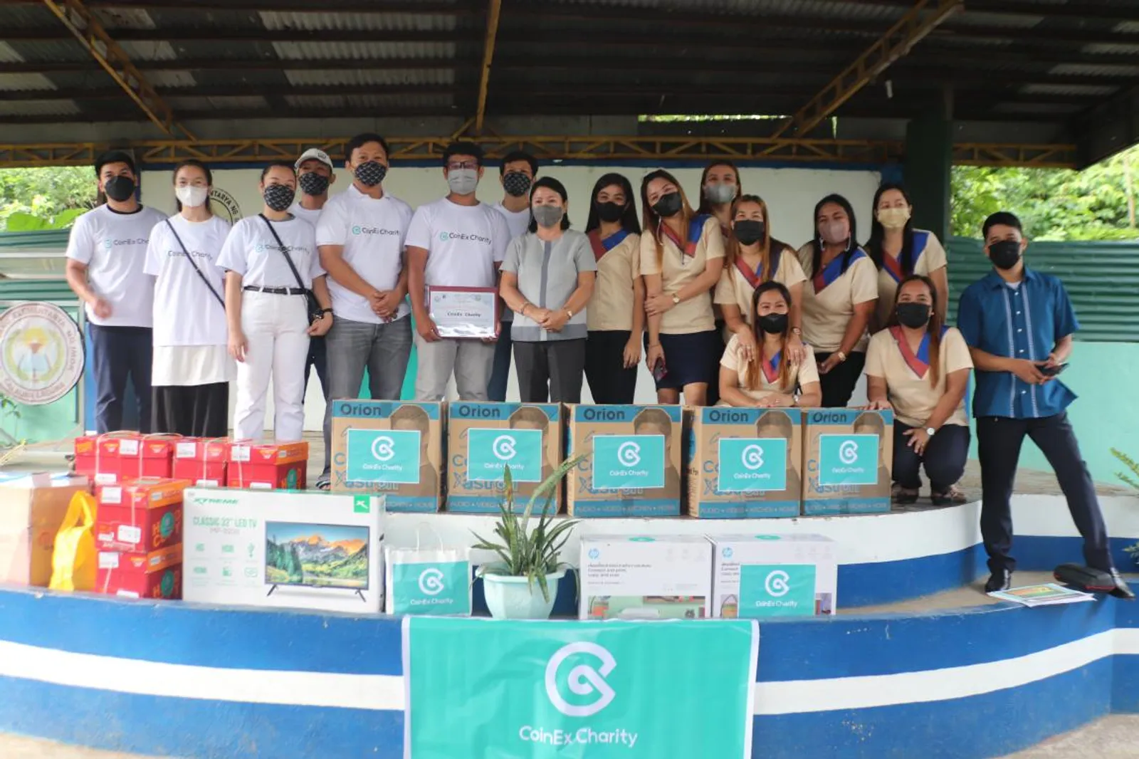 CoinEx Charity Donates Supplies to Philippine Schools - image 2