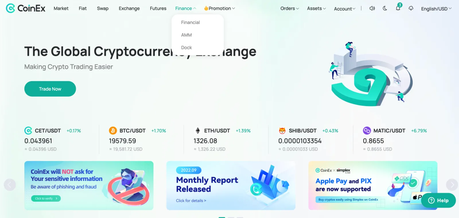 CoinEx: Breaking Traditional Financial Restraints & Providing Versatile Financial Options