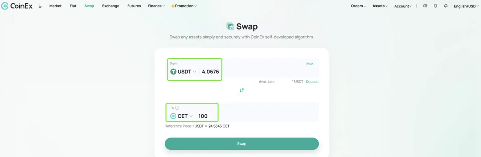 自研智能演算法，CoinEx兌換功能助力用戶實現資產一鍵兌換 - image 4