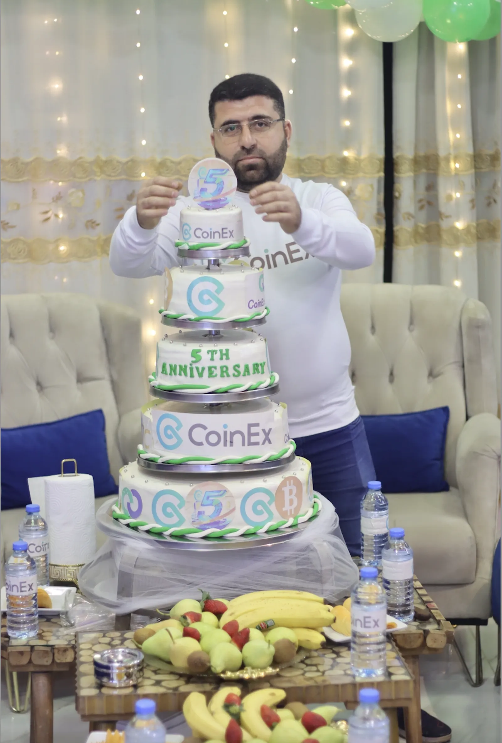 عيد ميلاد CoinEx .. لحظات احتفالية بالذكرى الخامسة وإليك مسابقة جديدة