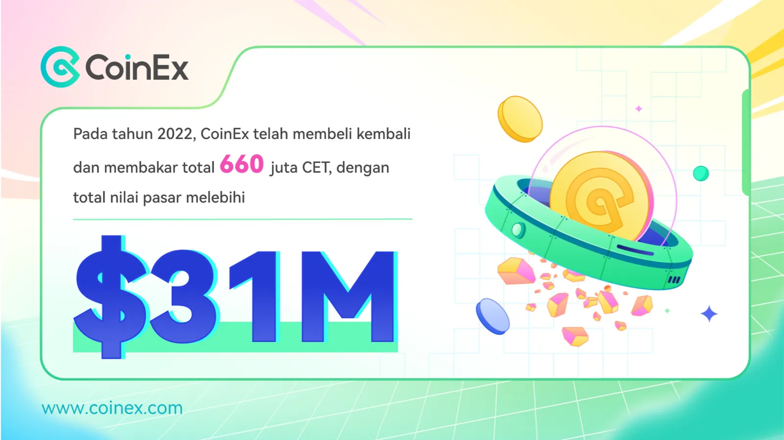Ulasan Tahun 2022 CoinEx: Slogan Baru, Produk Lebih Baik, dan Lebih Banyak Layanan Ramah Pengguna - image 4