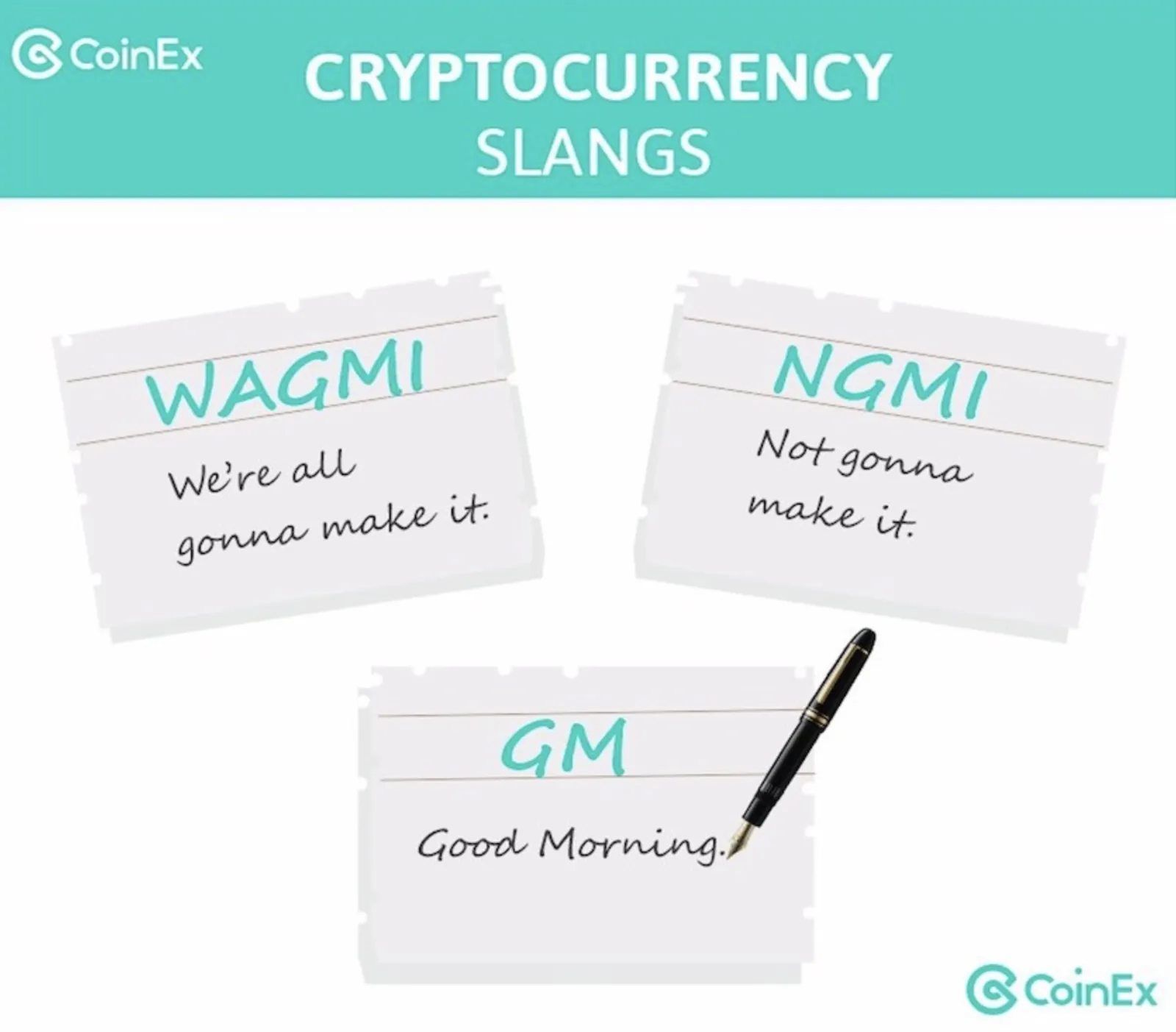 Significado de Termos Cripto: GM & NGMI & WAGMI