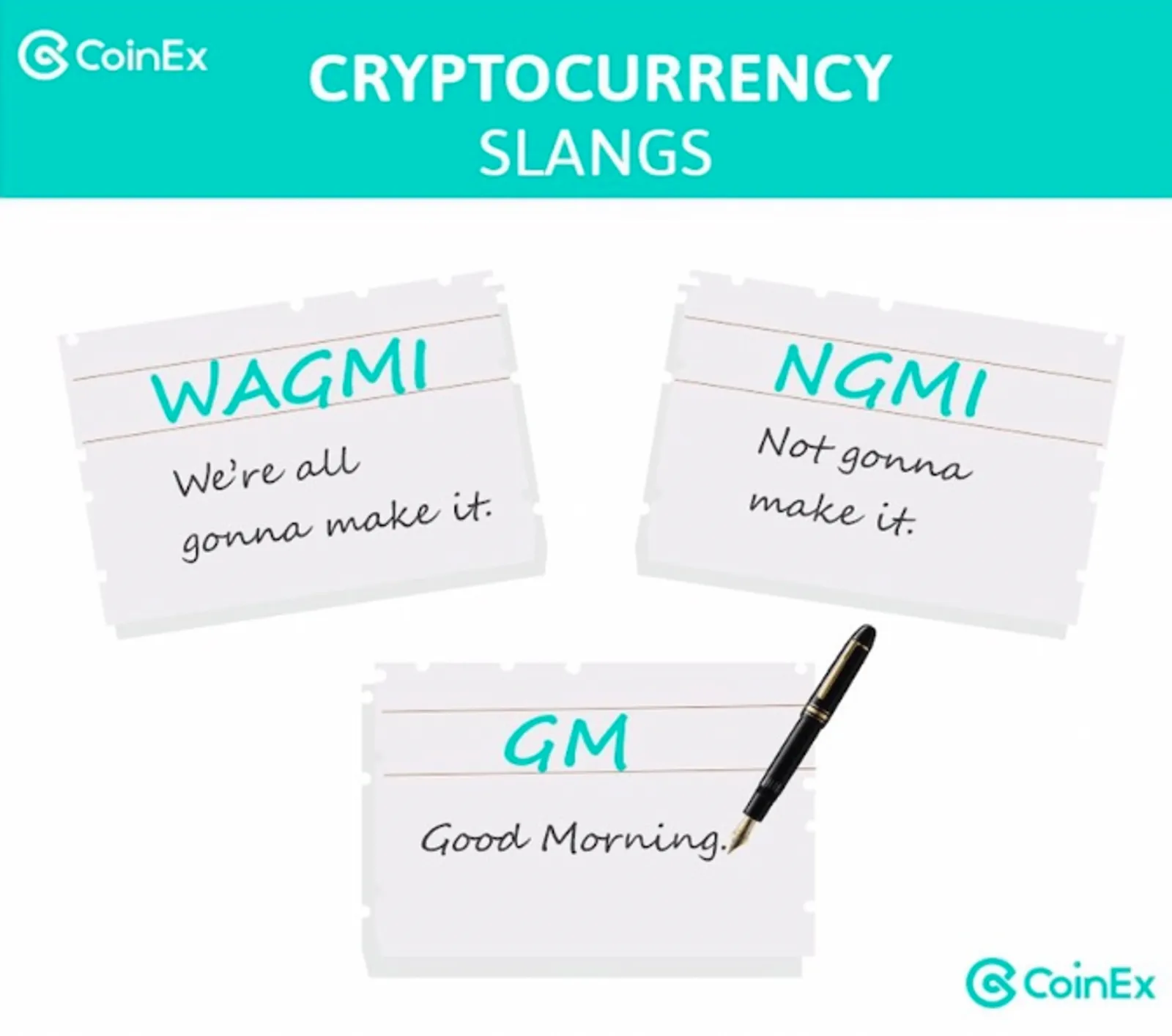 Akronim Slang Kripto: Arti GM & NGMI & WAGMI