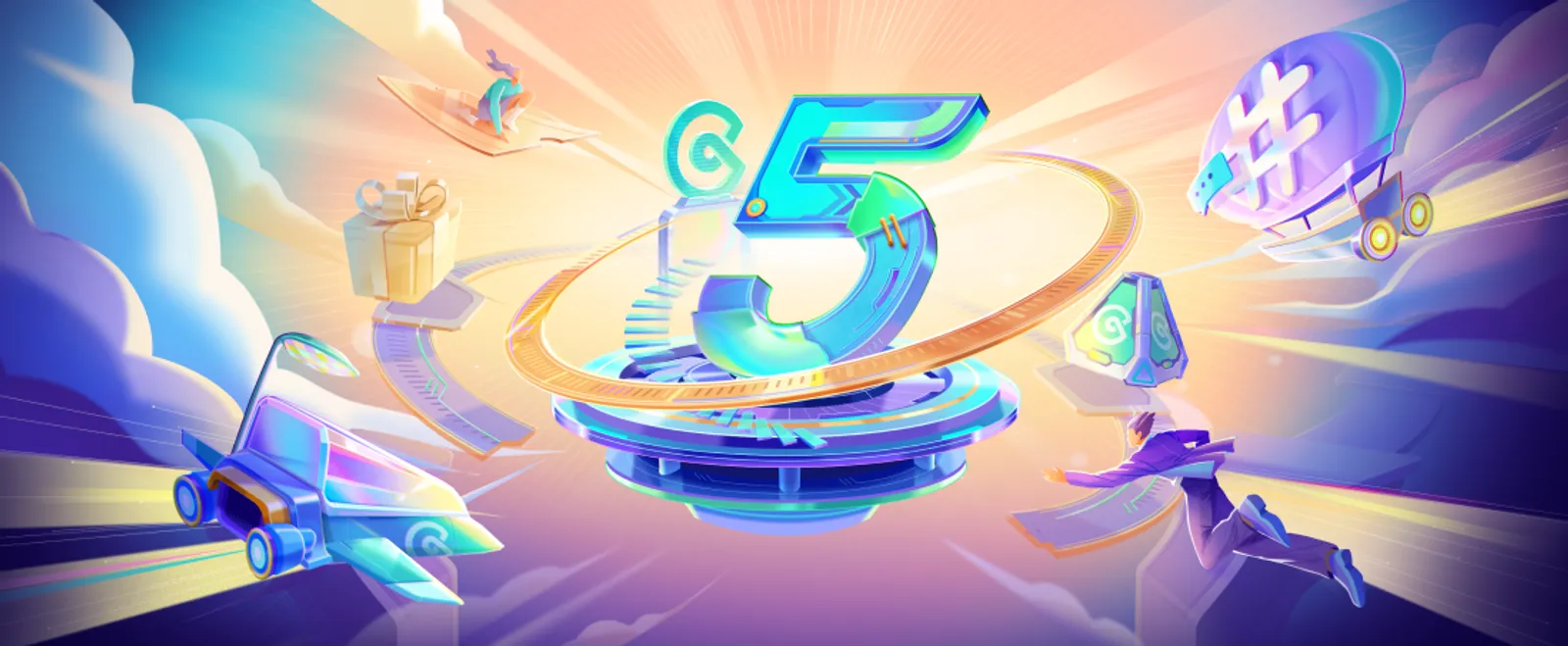 CoinEx五周年福利：百萬盲盒免費抽！