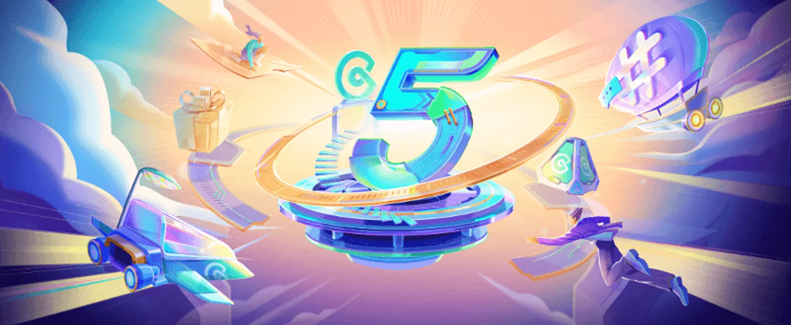CoinEx 5. Yıl Dönümü Kutlamaları: Milyon dolar Değerinde Bedava Gizemli Kutuları Aç