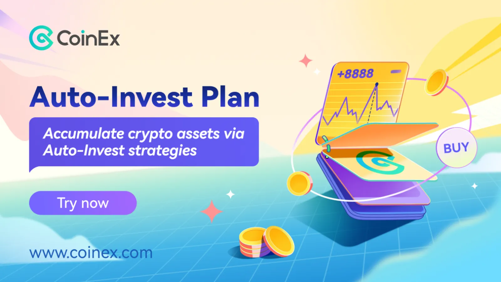 더 쉬운 투자: CoinEx, 사용자의 수익 창출을 위한 자동 투자 계획 출시