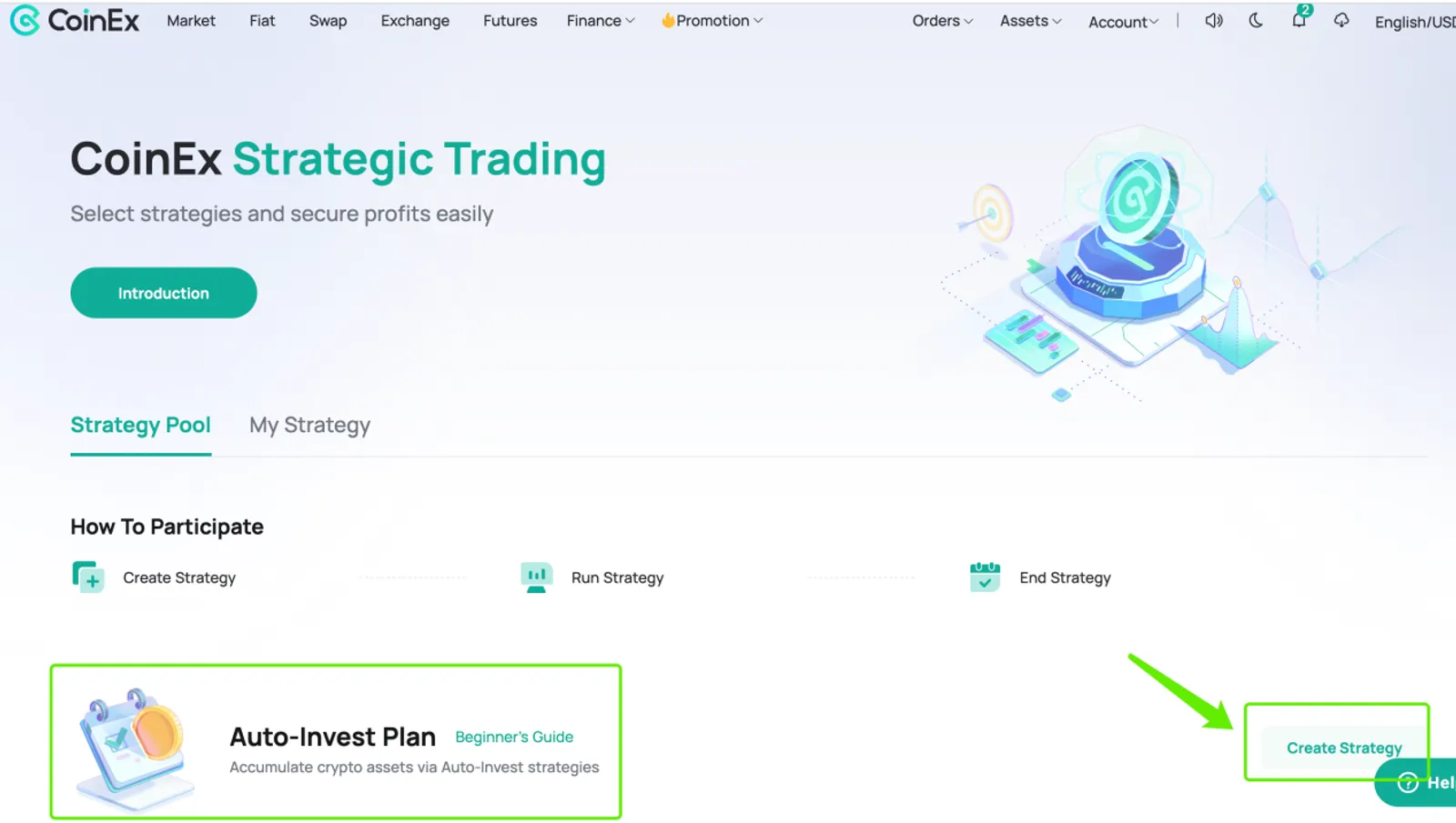 Hướng dẫn CoinEx｜Đầu tư tiền điện tử dễ dàng thông qua Kế hoạch đầu tư tự động CoinEx - image 3