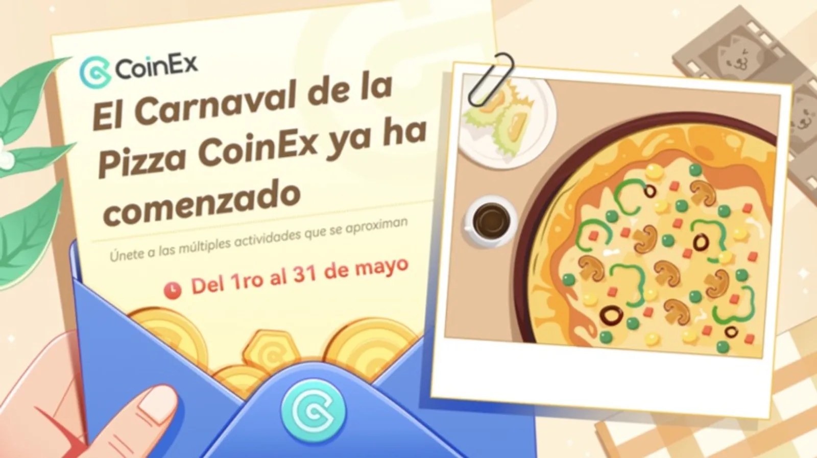 CoinEx Pizza Month