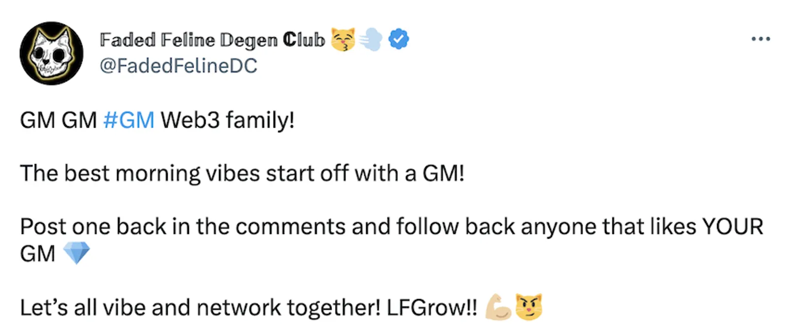 #GM on Twitter