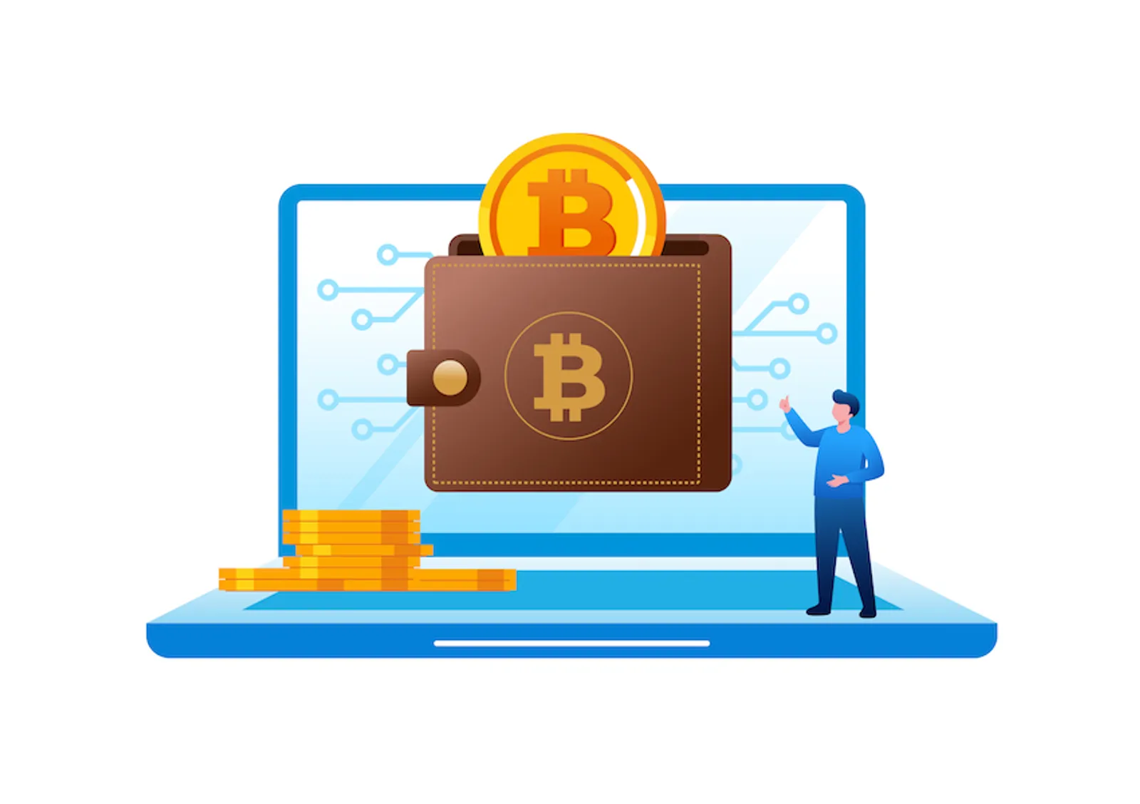 Bitcoin wallet and transaction