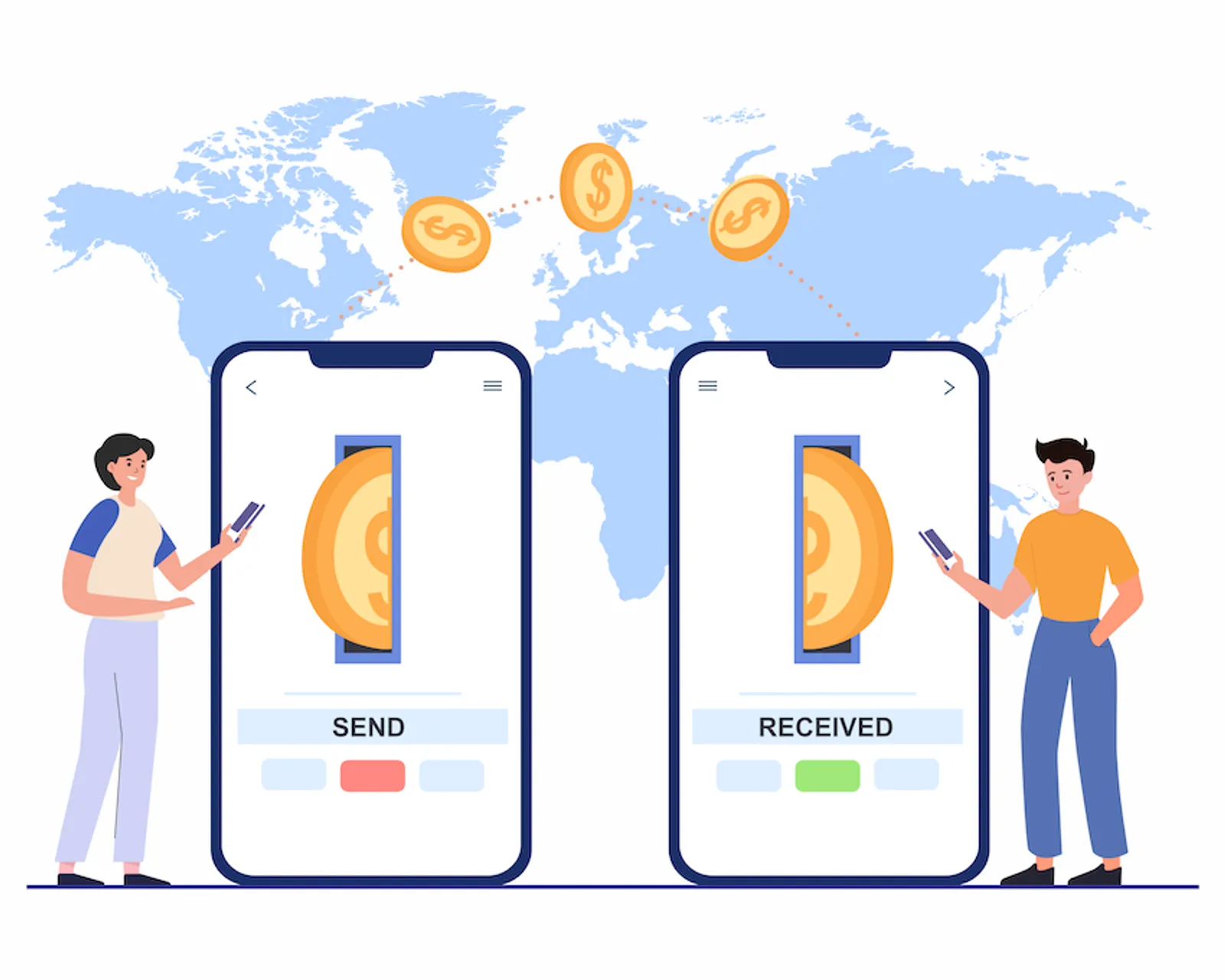 send bitcoin from one wallet to another