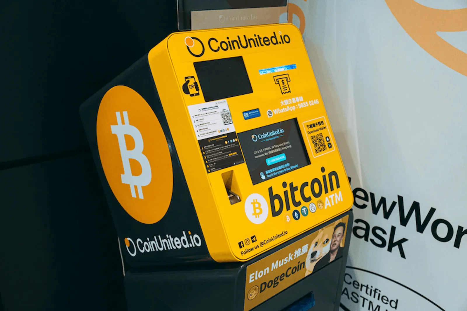 ビットコインATM-CoinUnited.io