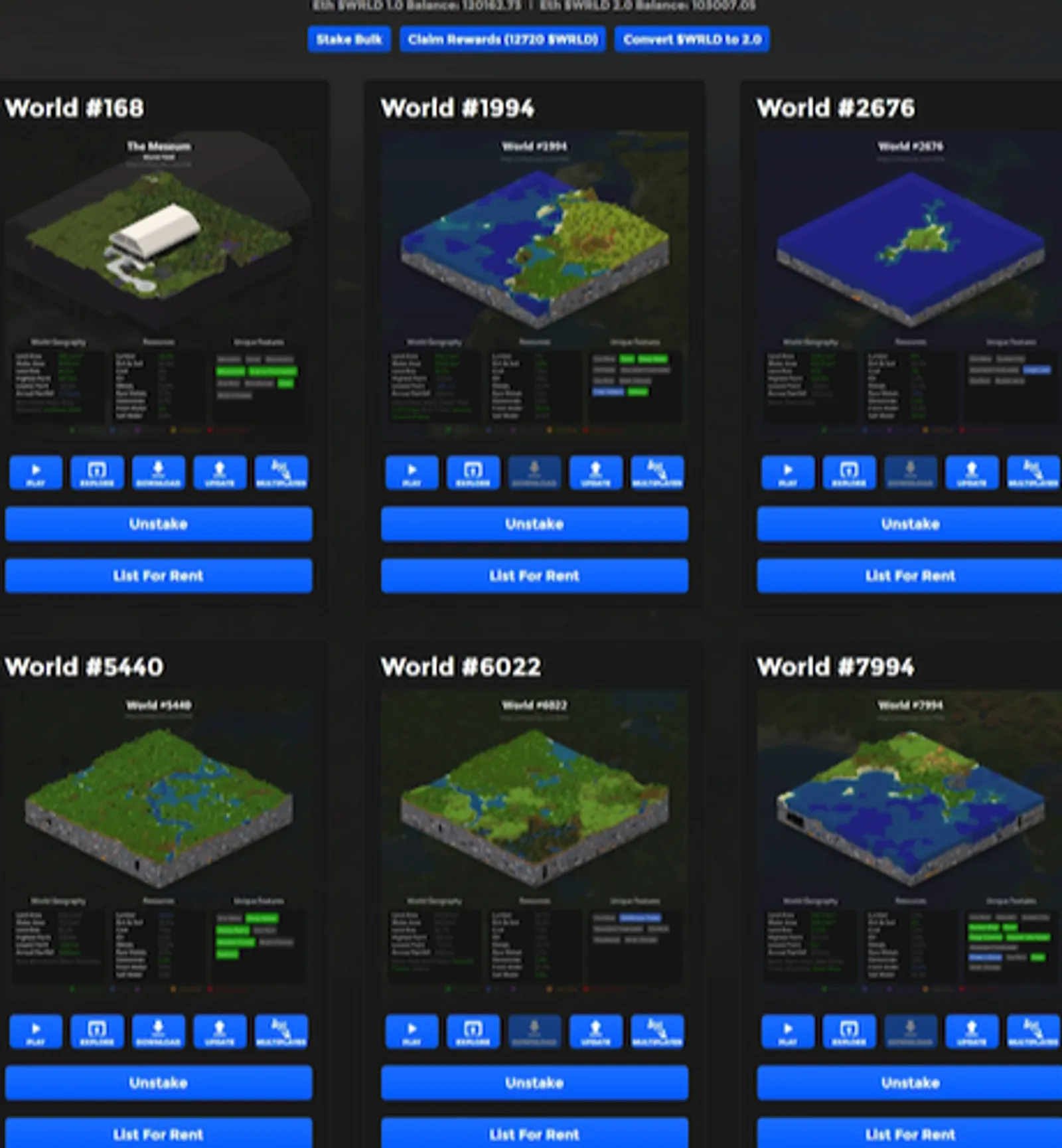 NFT Worlds