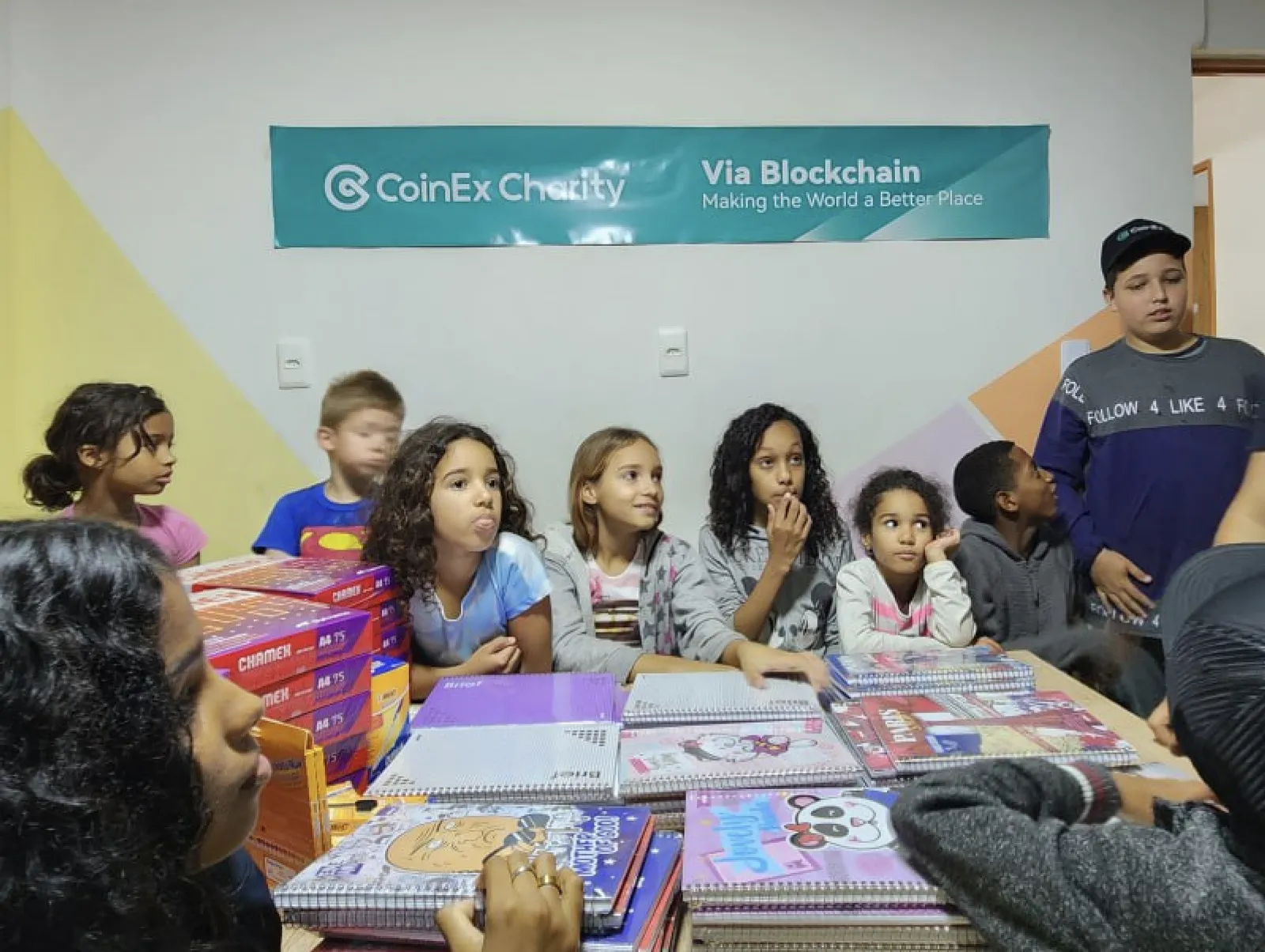 Coinex Charity브라질 후원 위해 Educar+와 협업