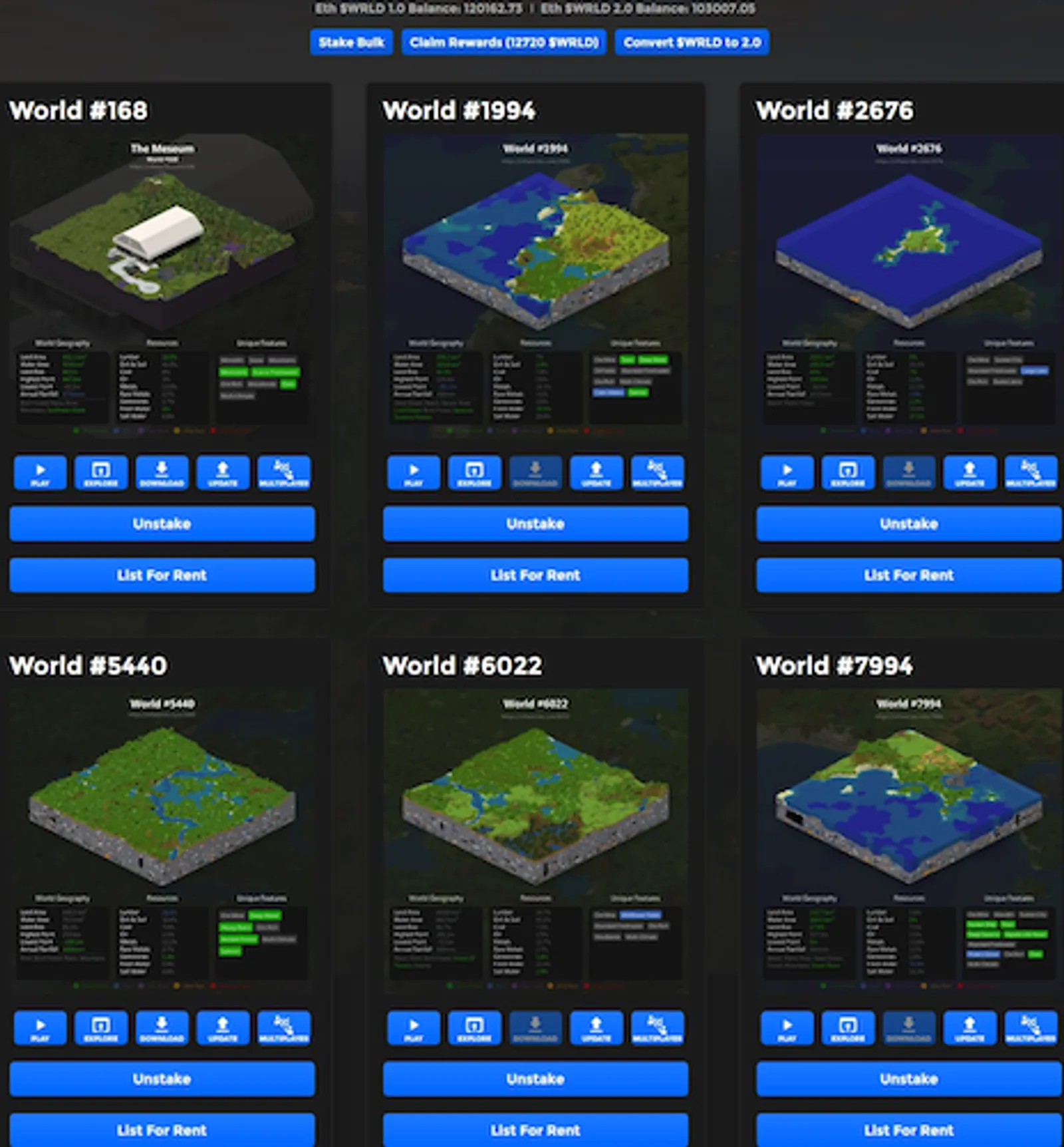 NFT Worlds