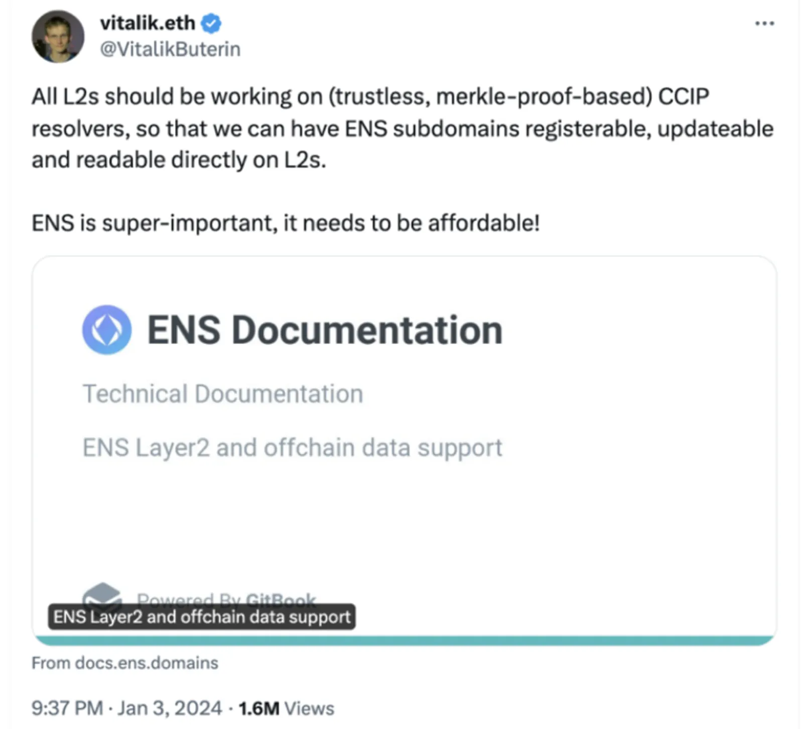 ENSトークンがVitalikの支持後に爆発 - 何がラリーを牽引しているのか？