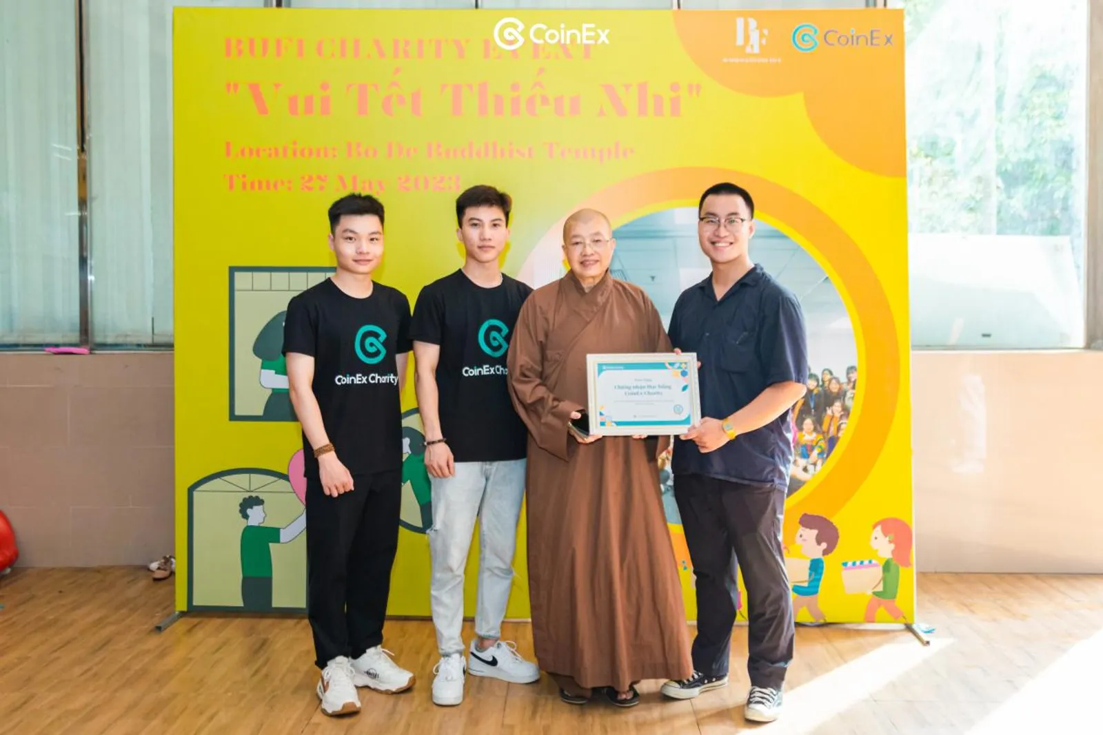 与爱“童”行，守望成长：CoinEx Charity“圆梦助学金”公益活动在越南启动