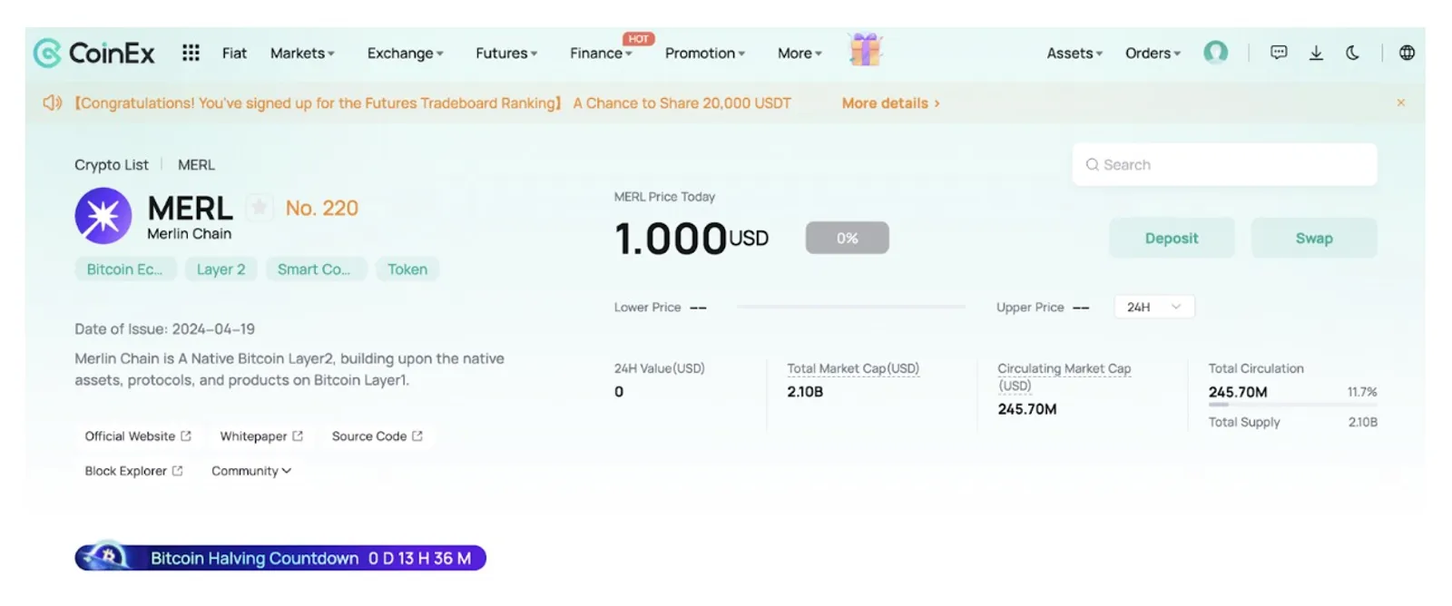 Descubre el token MERL: Potenciando Bitcoin con innovación en Capa 2 y pruebas de conocimiento cero - image 3