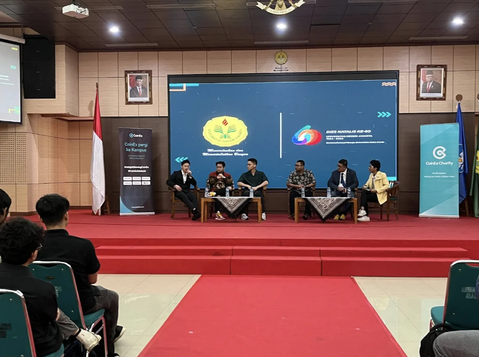 CoinEx Charity走進雅加達國立大學，推動印尼區塊鏈教育發展