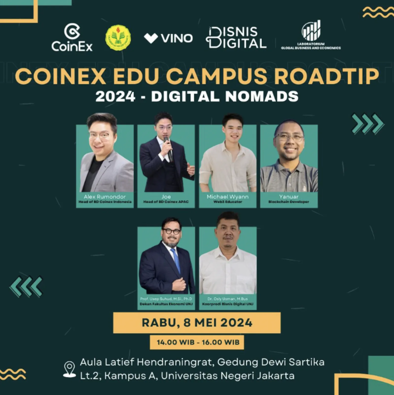 CoinEx Charity走進雅加達國立大學，推動印尼區塊鏈教育發展 - image 2