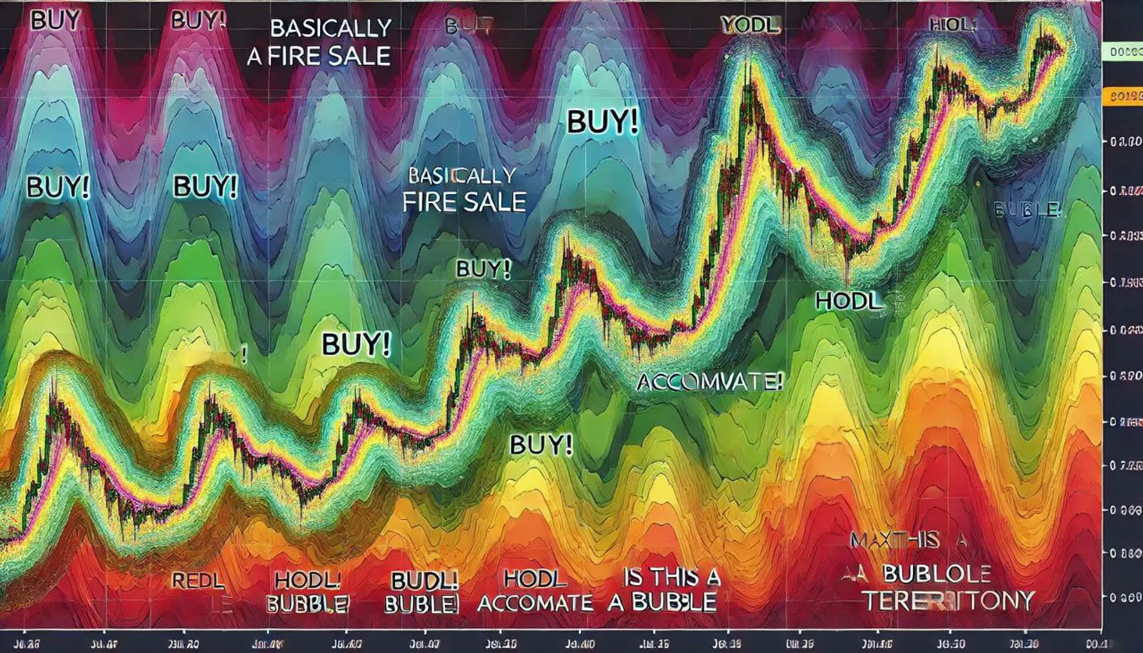 The Bitcoin Rainbow Chart