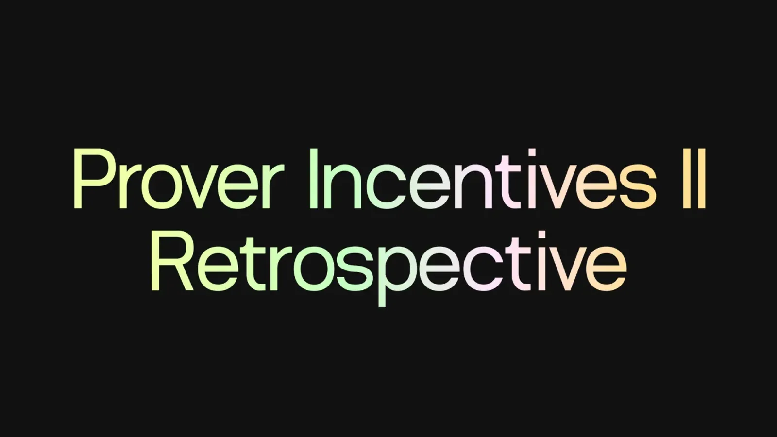 Aleo Ecosystem-Retrospective