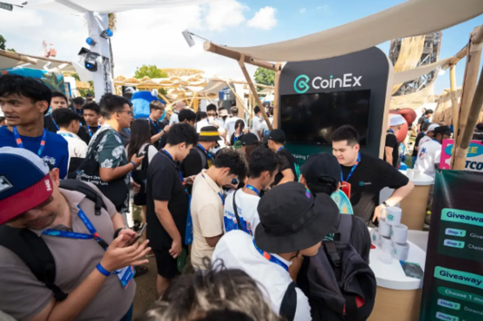 CoinEx di Coinfest Asia