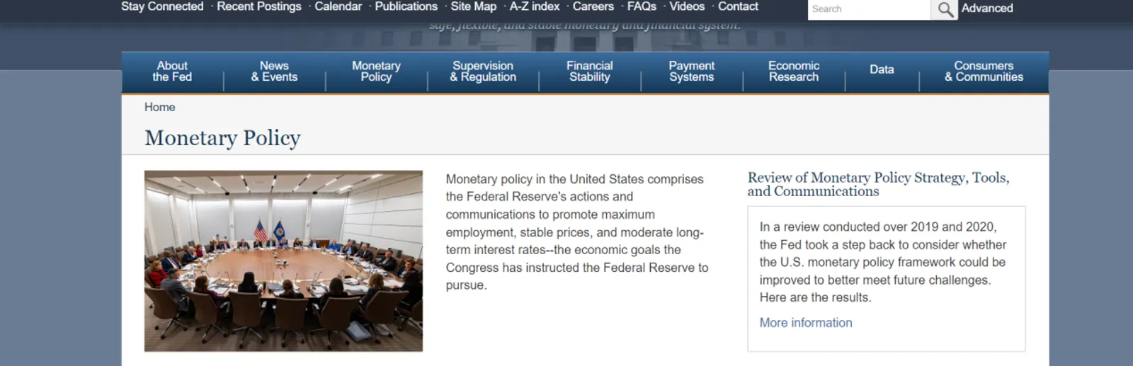 Policy Objectives