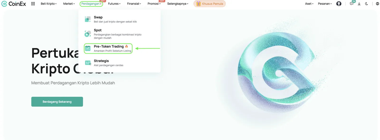 Trading Pre-Token