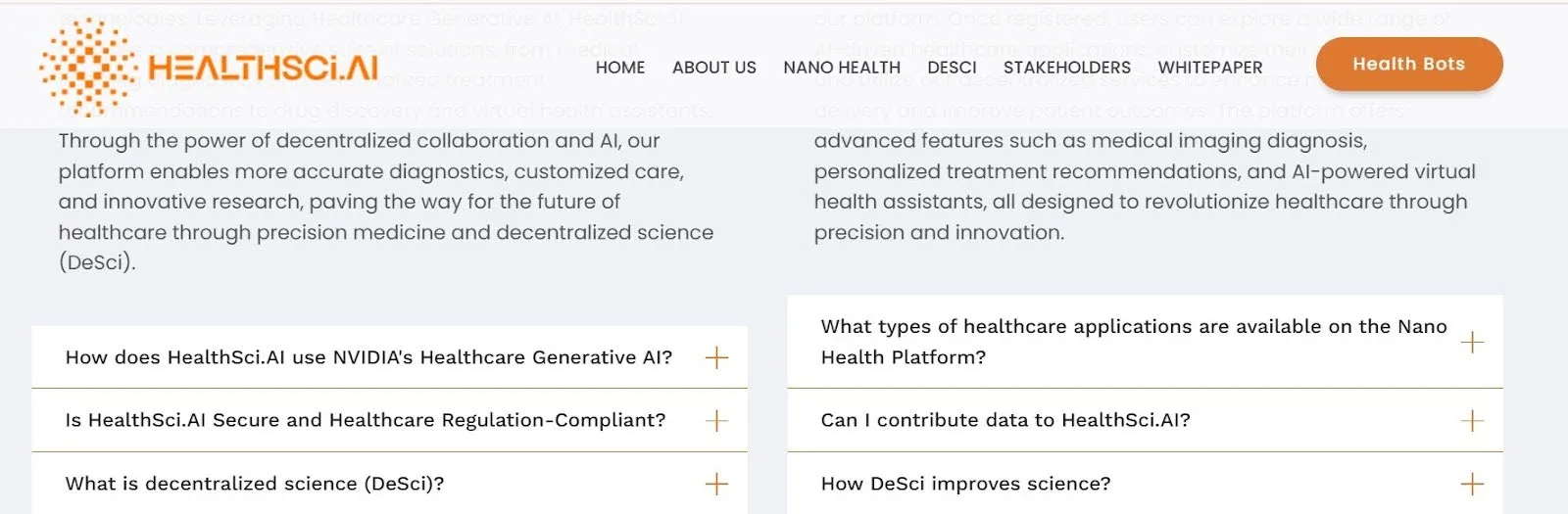 HealthSci.AI Mechanism and Architecture