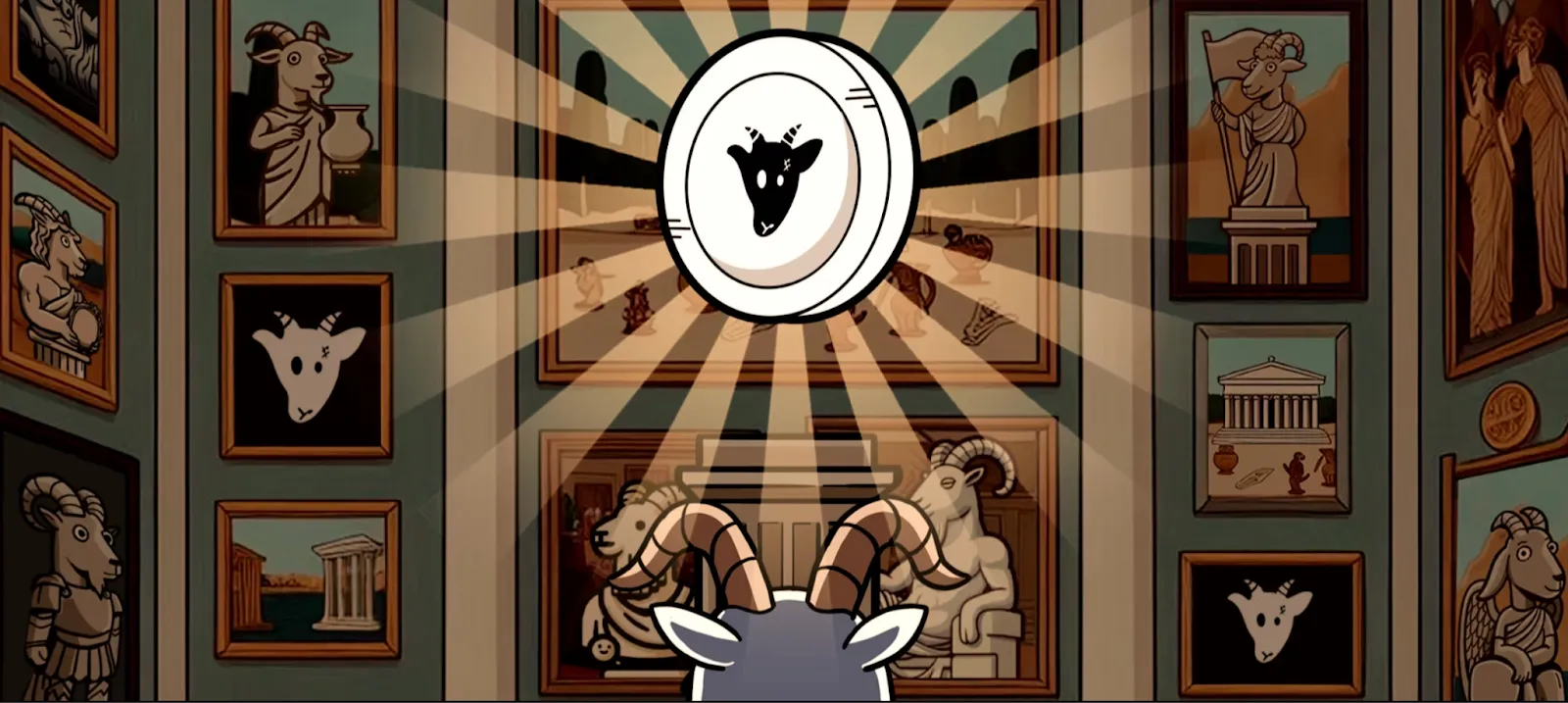 The logo of GOATS
