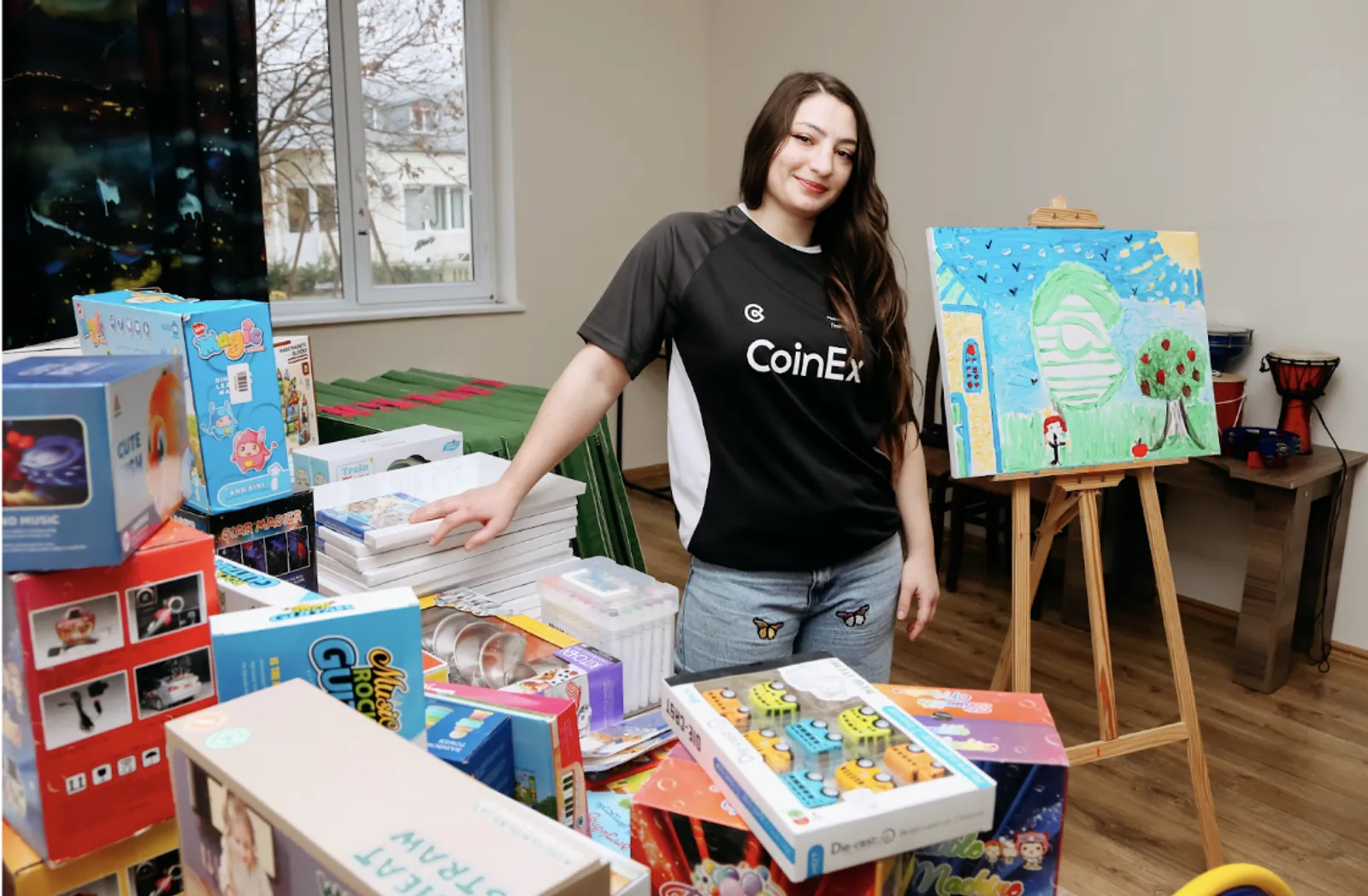 CoinEx Charity Berikan Harapan untuk Anak-anak Berkebutuhan Khusus di Georgia