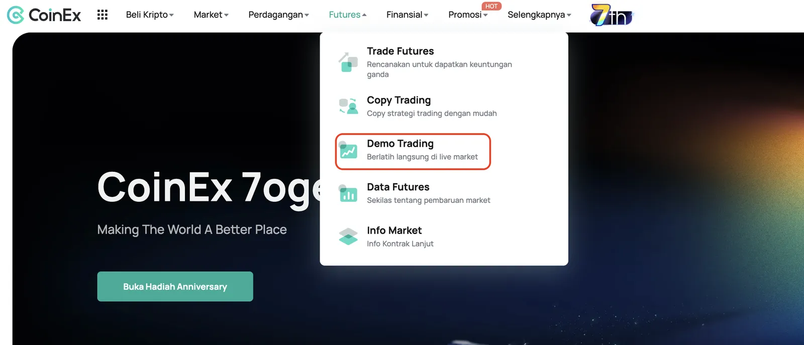 Belajar Trading Futures Tanpa Risiko dengan CoinEx Futures Demo Trading