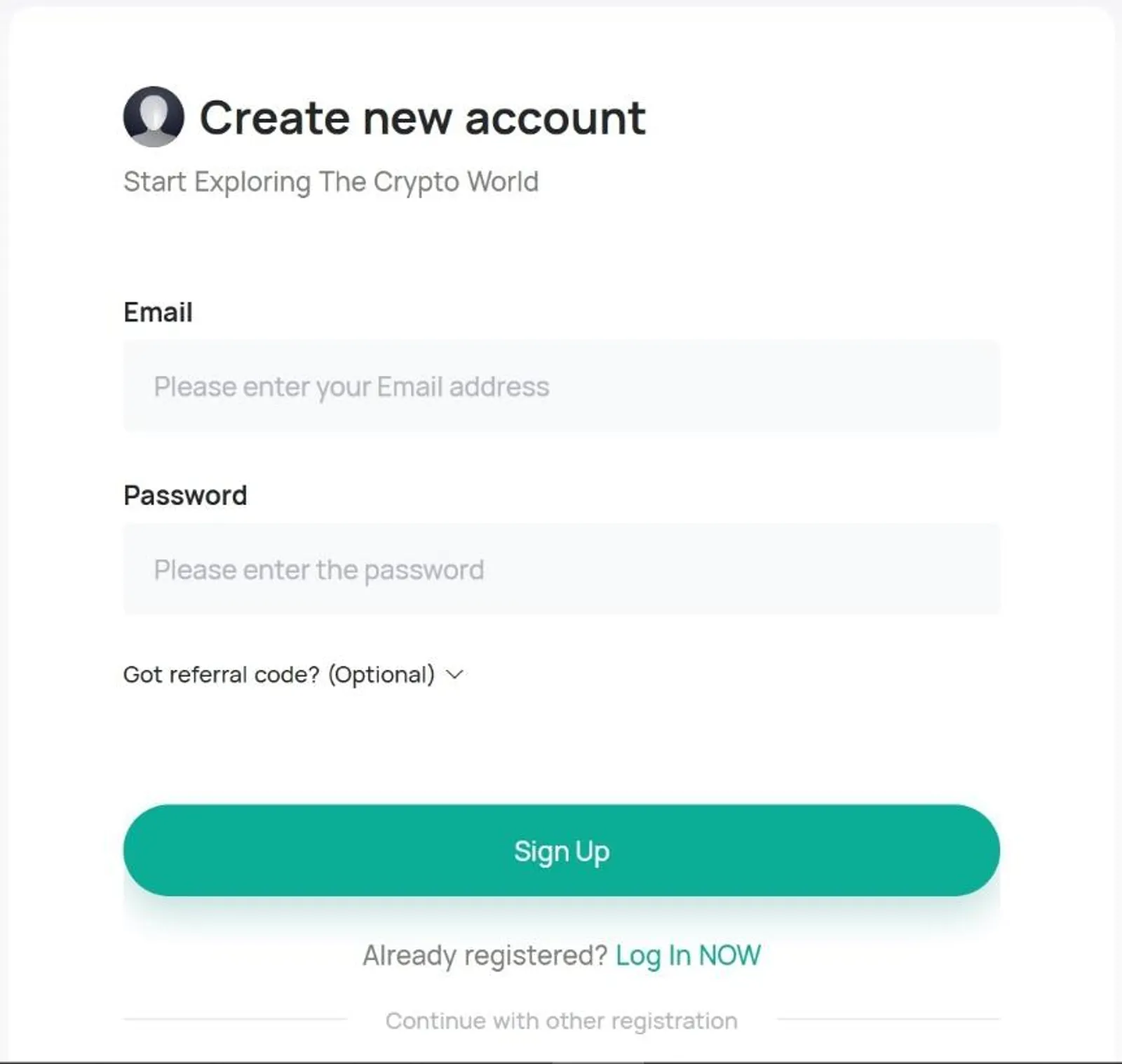 Intercambia criptomonedas en CoinEx en segundos