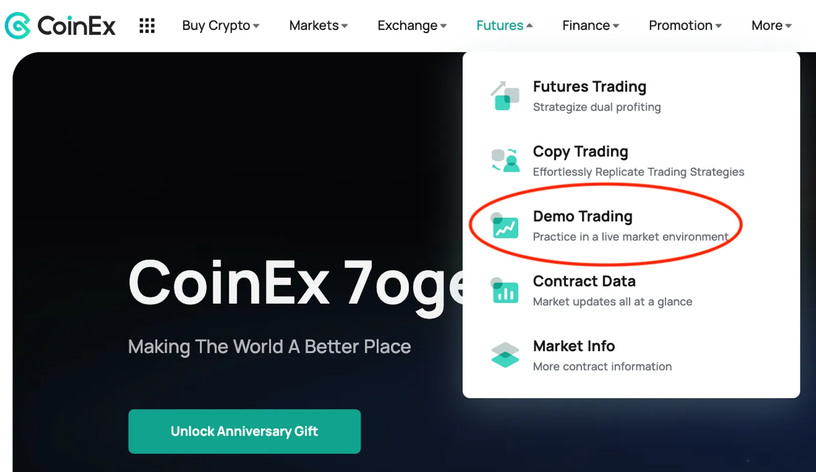 Domina el trading de futuros con el Demo Trading de CoinEx