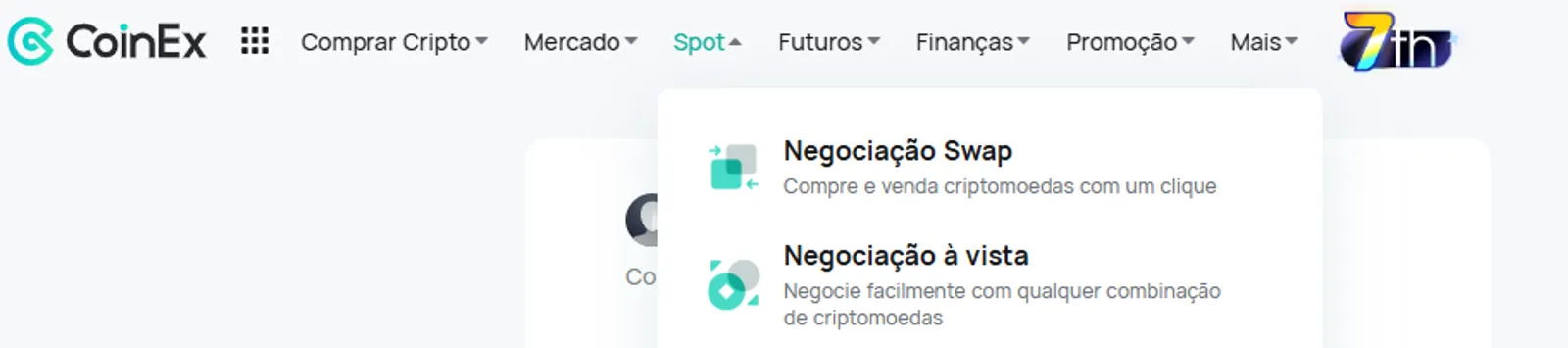 swap na CoinEx