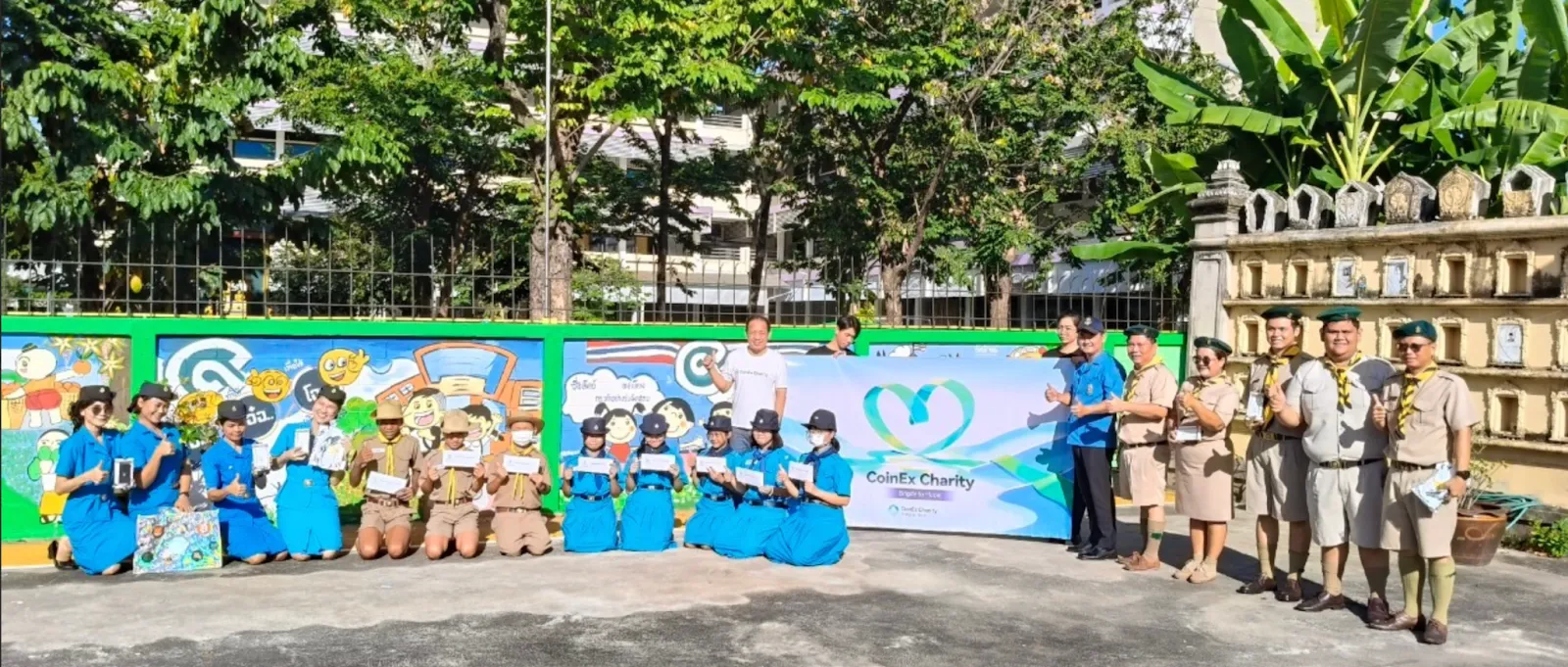 CoinEx Charity 泰國「夢想之牆」計畫：用創意啟迪未來 - image 2
