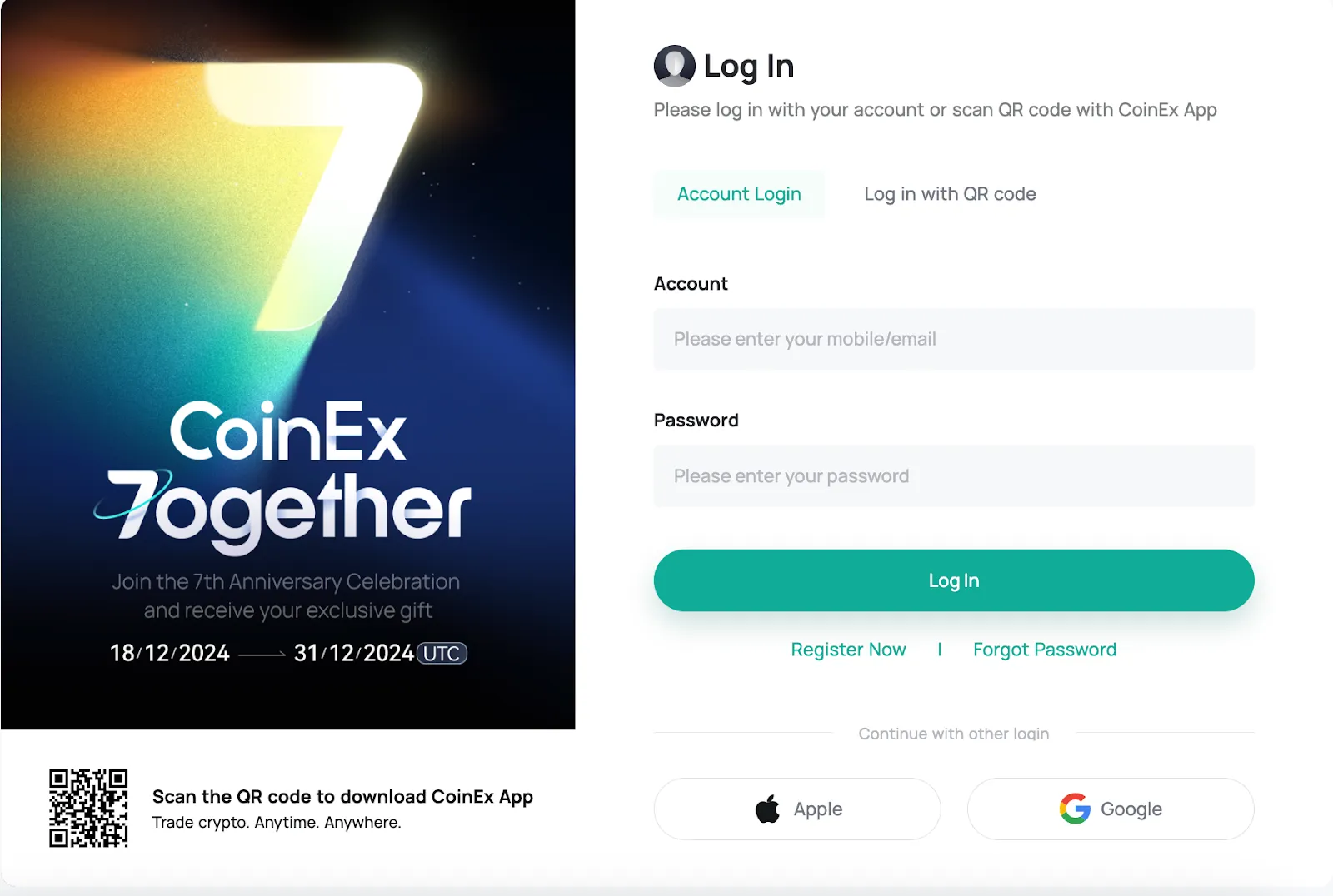 Log In