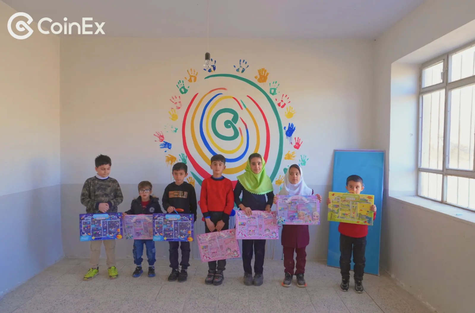 CoinEx Charity Membawa Harapan ke Timur Tengah dengan 'The Wall of Dreams' - image 2