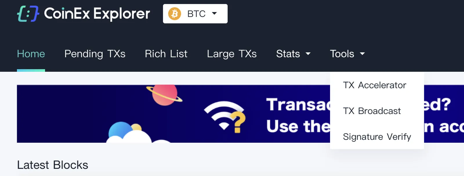 Percepat Transaksi Bitcoin Kamu dengan BTC Accelerator di CoinEx Explorer - image 4