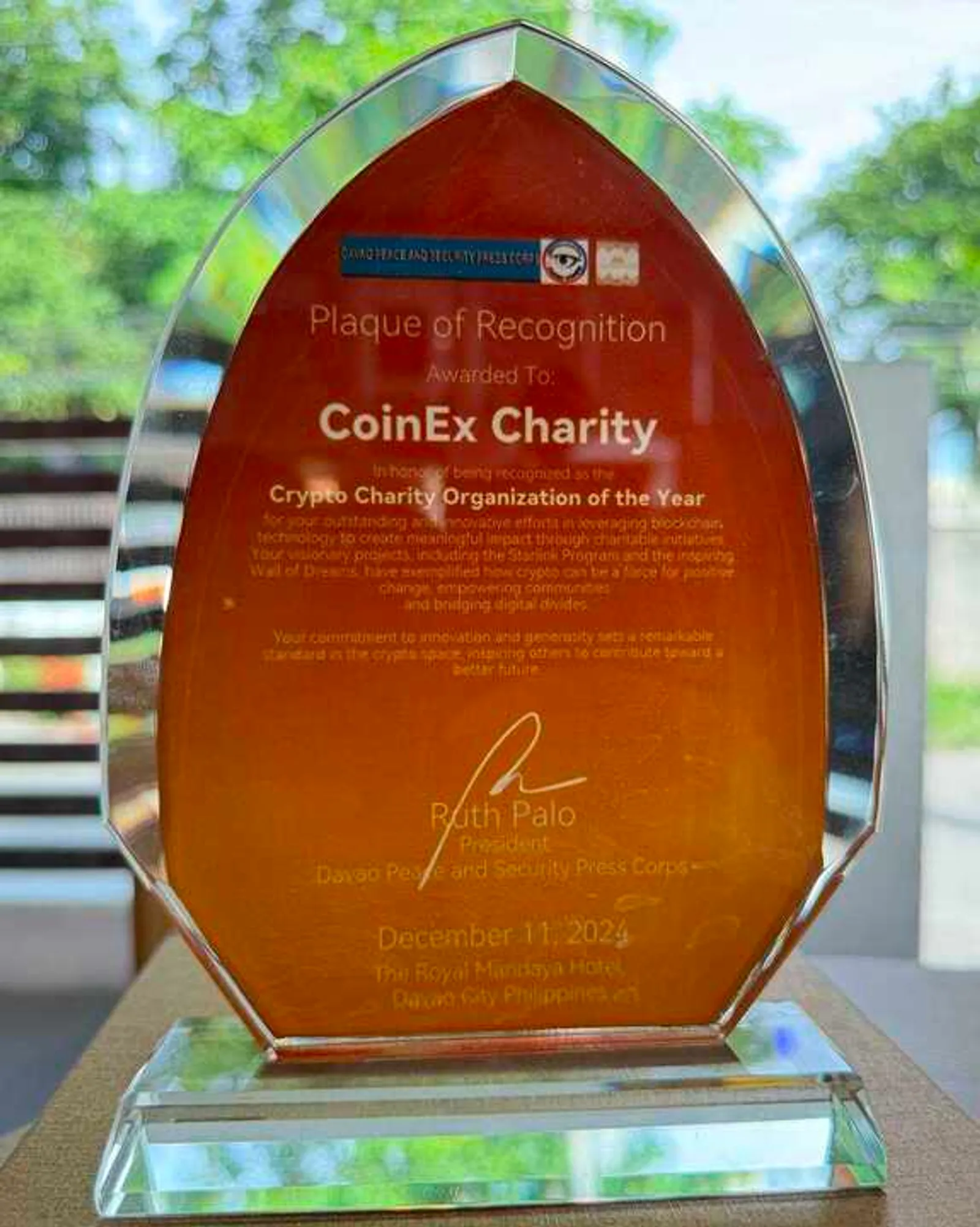 CoinEx Charity Starlink Program