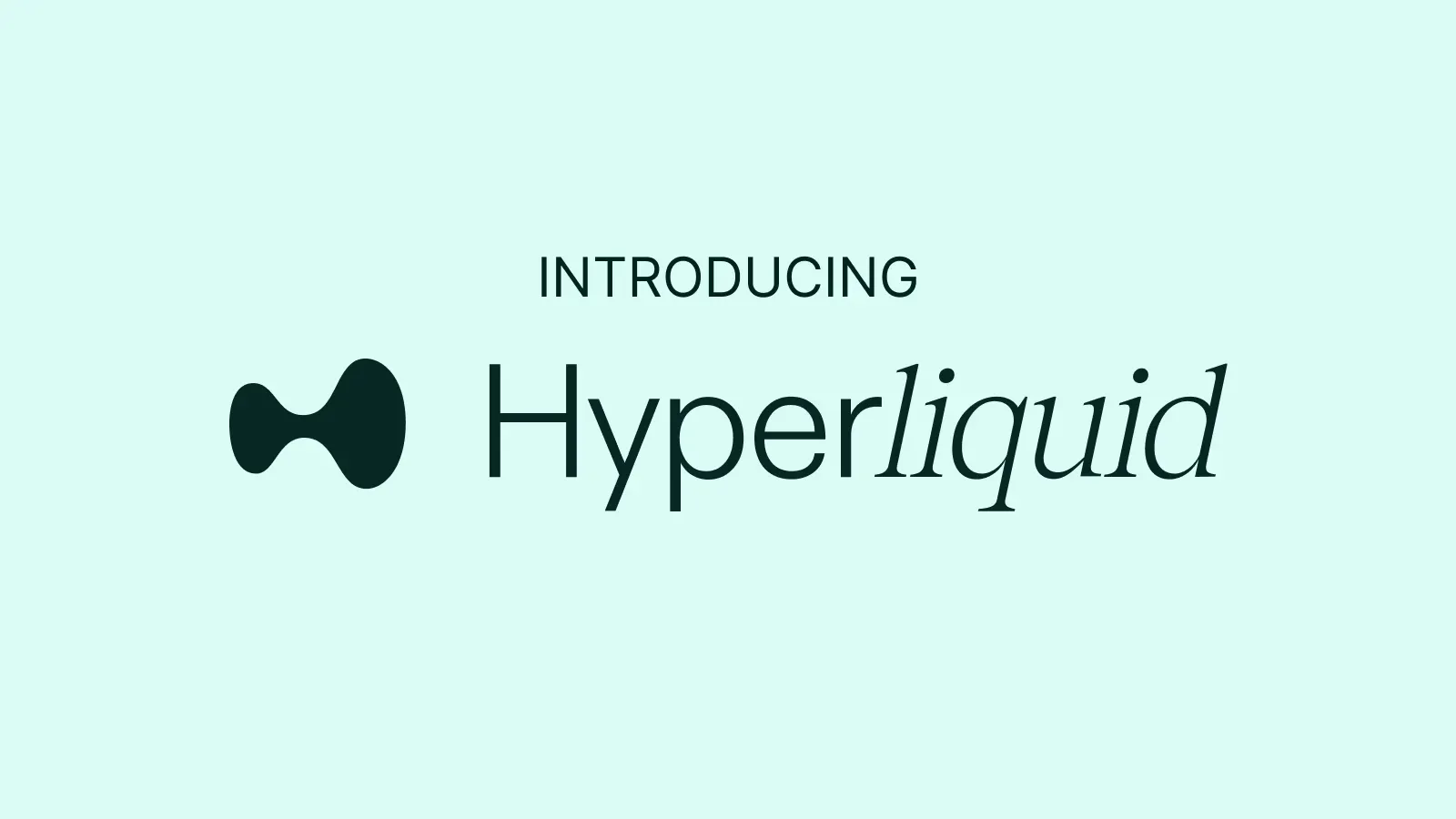 The logo of Hyperliquid