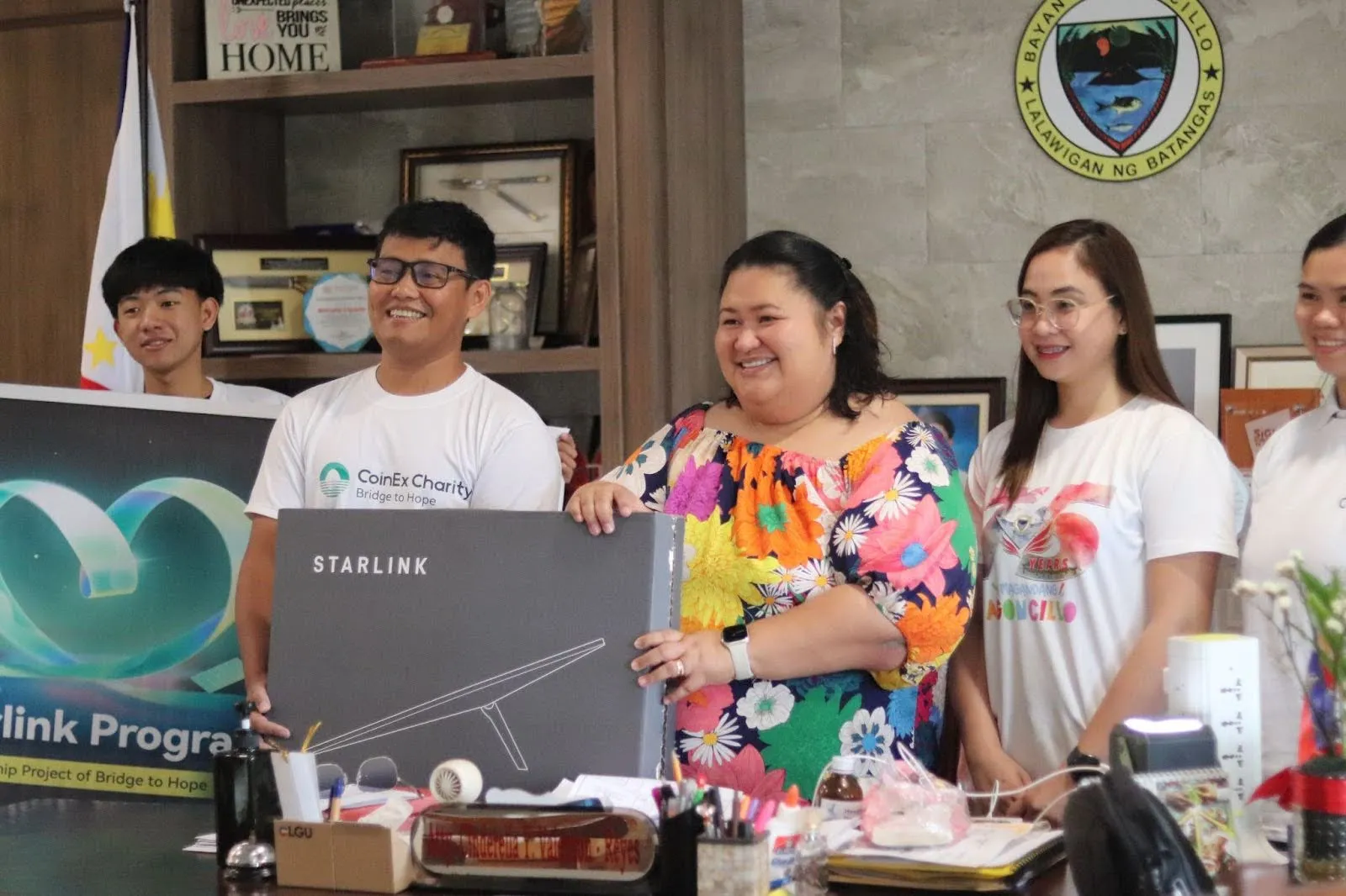 CoinEx Charity expande su alcance en Filipinas con la tercera instalación Starlink - image 3