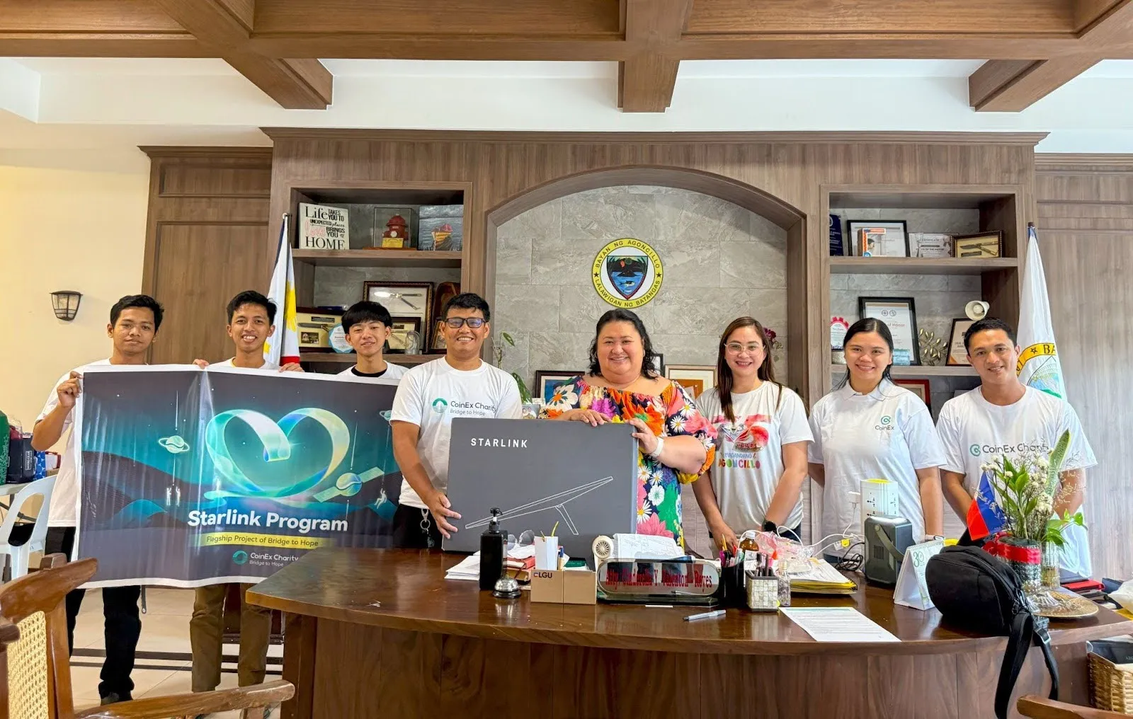 CoinEx Charity Starlink Program